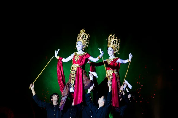 De dans van de kunst van thailand. — Stockfoto