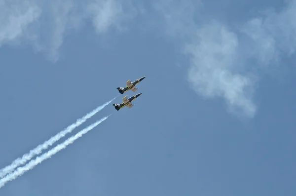 Breitling jet team onder de Koninklijke hemel — Stockfoto