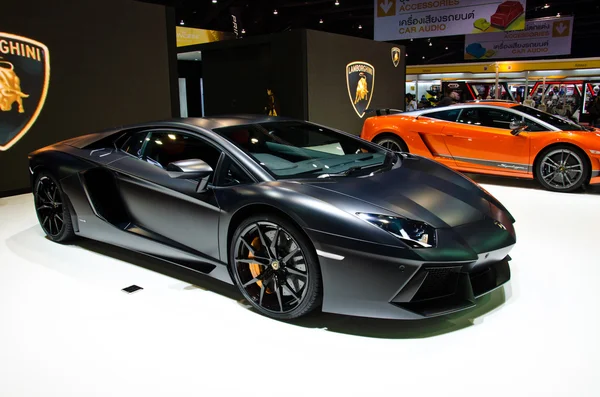 La voiture Lamborghini Tron Supercars Aventador — Photo
