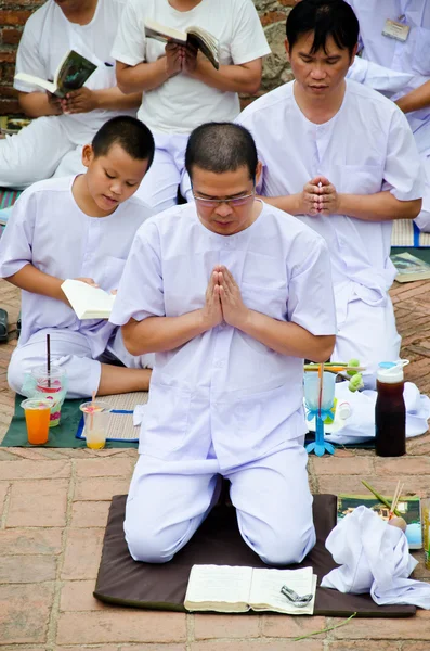 Visakha bucha Tag — Stockfoto