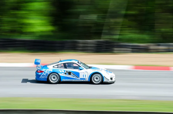 El coche Porsche 997 GT3 Cup — Foto de Stock