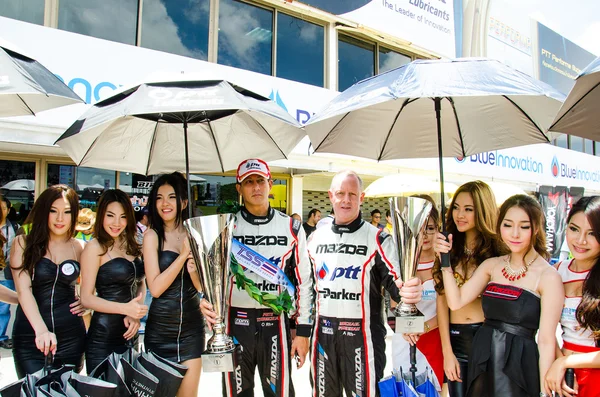 Thailand super serien 2013 race 4 — Stockfoto