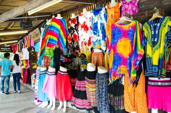 Mercado flotante de Ayothaya — Foto de Stock