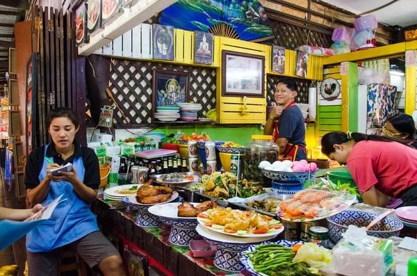 Floating Market von Ayothaya — Stockfoto