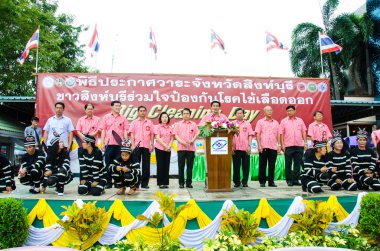 Dang önlenmesi kampanyası.