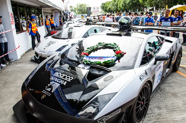 Thaiföld szuper sorozat 2013 Race 4 — Stock Fotó