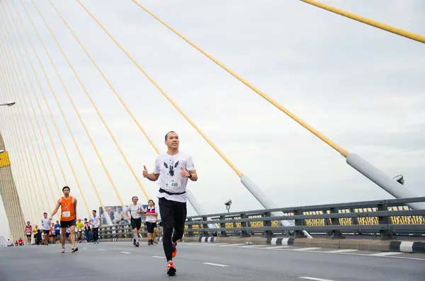 Maratona di Bangkok 2013 — Foto Stock