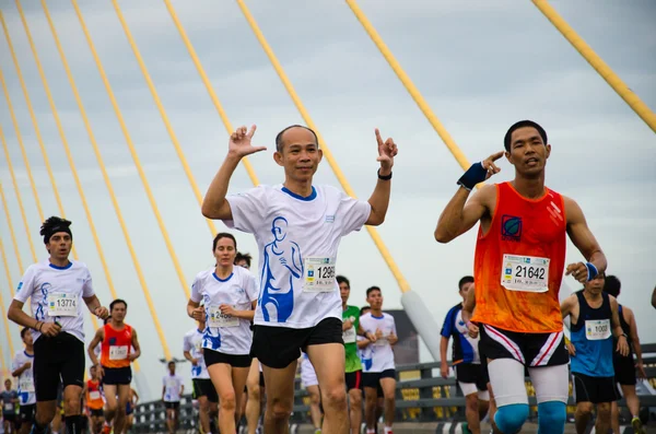 Maratona di Bangkok 2013 — Foto Stock