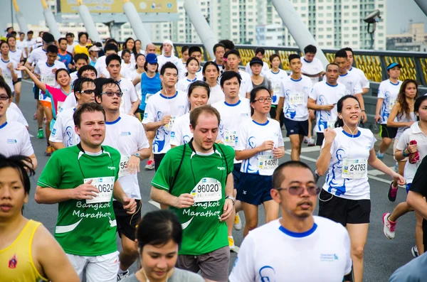 Maratón de Bangkok 2013 — Foto de Stock