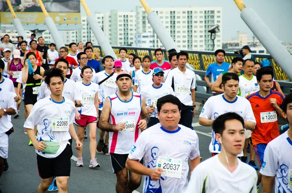 Bangkok marathon 2013 — Stock Photo, Image