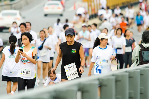 曼谷马拉松 2013 — 图库照片