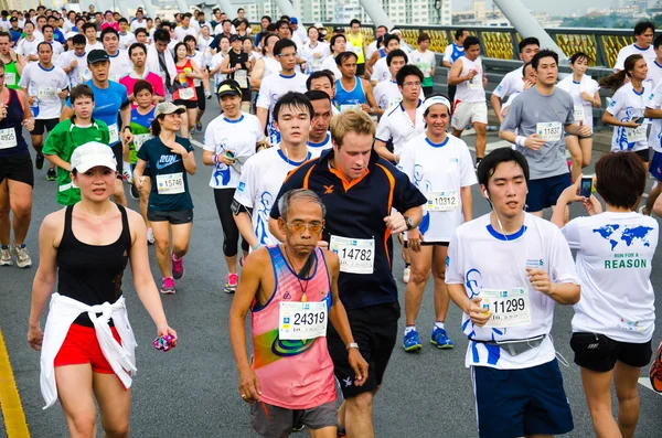 Bangkok marathon 2013 — Stock Photo, Image