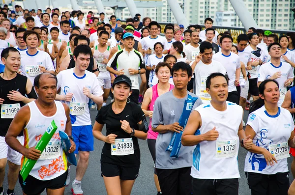 Maratona di Bangkok 2013 — Foto Stock