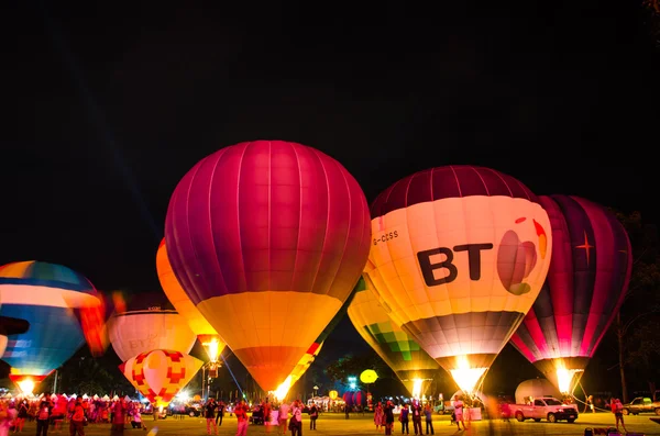Thailand International Balloon Festival 2013 – stockfoto