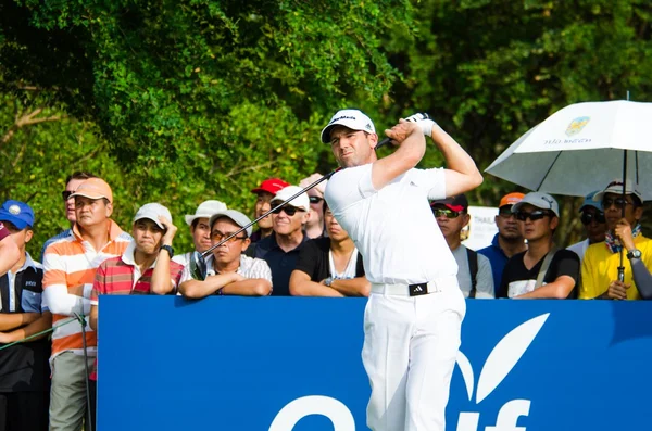 Sergio Garcia da Espanha é vencedor do Campeonato de Golfe da Tailândia 2013 no Amata Spring Country Club em 15 de dezembro de 2013 em Chonburi, Tailândia . — Fotografia de Stock