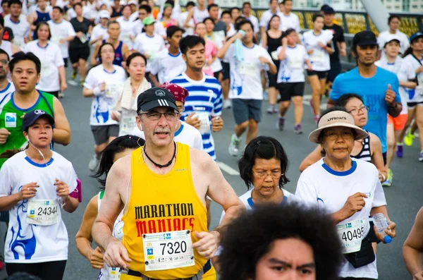 Maratona di Bangkok 2013 — Foto Stock