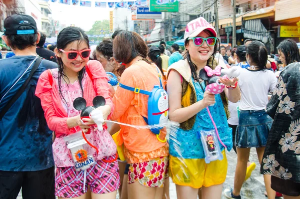 Songkran Festival in Thailand — Stockfoto