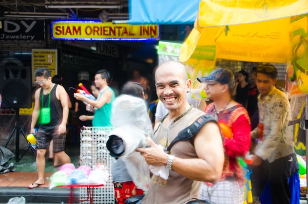 タイのソンクラン祭り — ストック写真