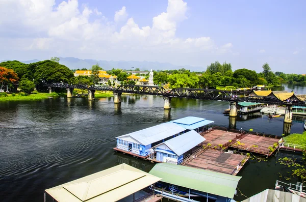 Bron över floden kwai — Stockfoto