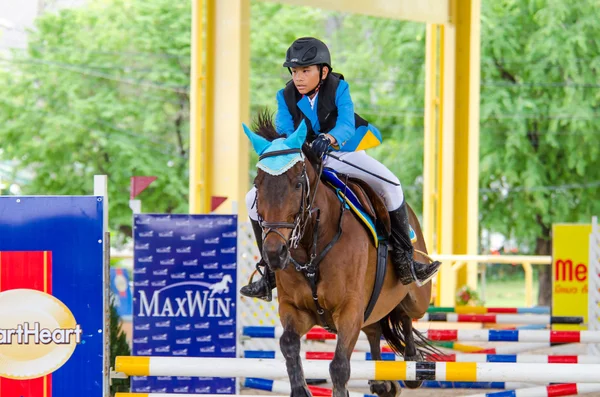 Maxwin springconcours league & paard bewaken 2014 — Stockfoto