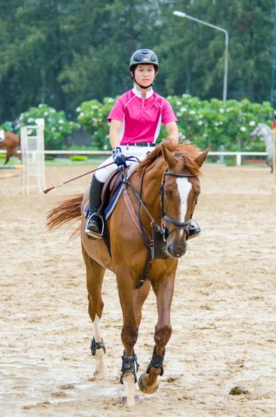 Jéssica concu liga & cavalo guardam 2014 — Fotografia de Stock