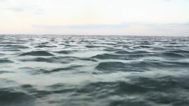 Frumoasă Mare Mare Videoclipul Mării Valuri Mare — Videoclip de stoc