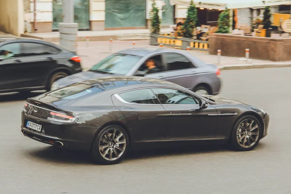 Kiev Oekraïne Juni 2021 Aston Martin Rapide Weg — Stockfoto