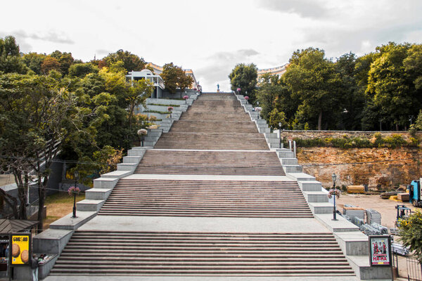 Odessa, Ukraine - September 5, 2021: Historical place