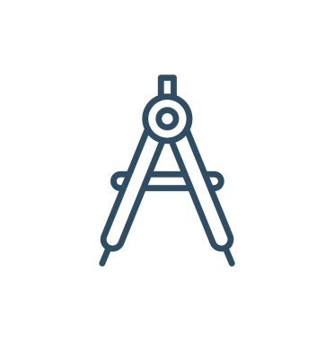 Bölücü simgesi beyaz arka plan üzerinde