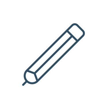 School Pen - vector icon.