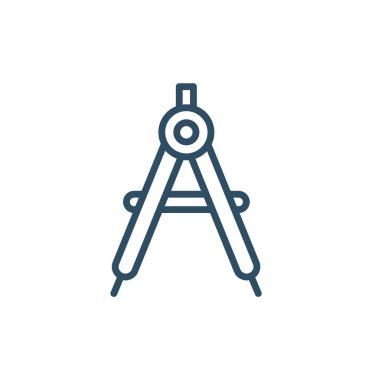 Bölücü simgesi beyaz arka plan üzerinde