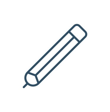 School Pen - vector icon.