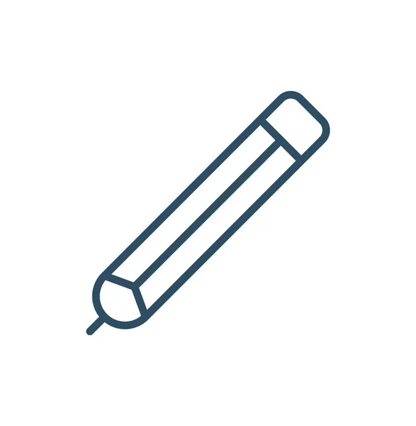School Pen Vector Icon — Vettoriale Stock