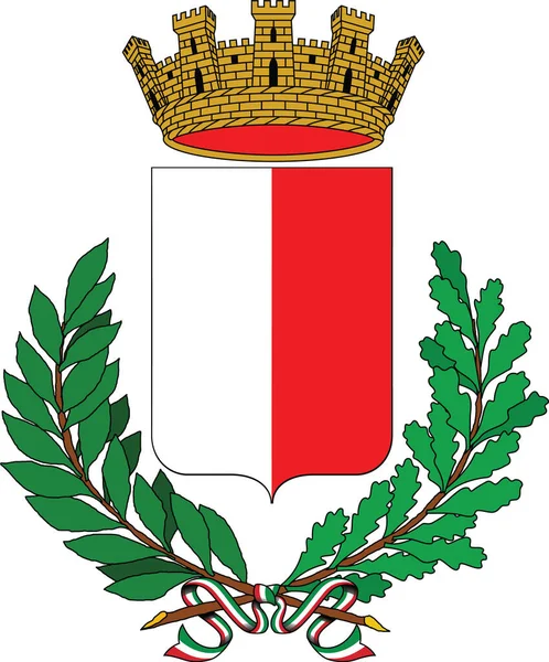 Векторный Герб Итальянской Столицы Бари Италия — стоковый вектор