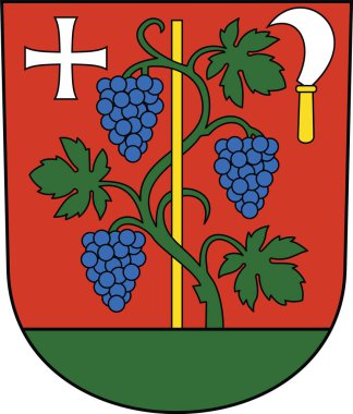 İsviçre 'nin bölgesel başkenti Zürih' in Hngg Mahallesi 'nin resmi arma temsilcisi.