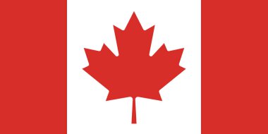CanADA 'nın resmi vektör bayrağı