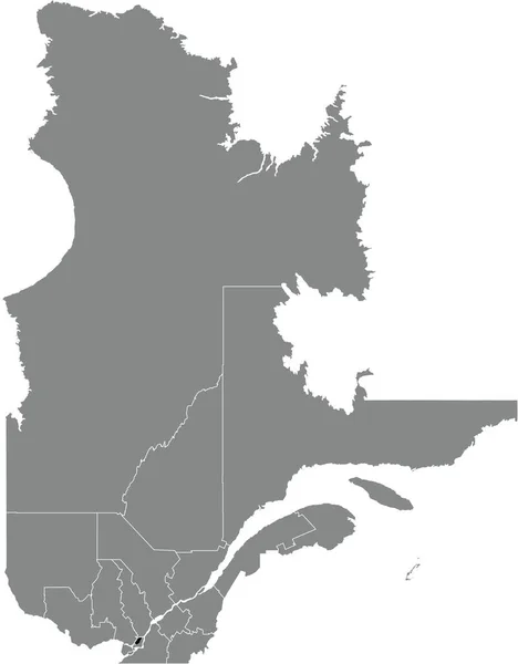 Mapa Ubicación Resaltado Blanco Plano Negro Región Outback Dentro Del — Archivo Imágenes Vectoriales