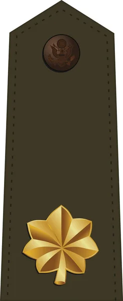 Знак Плечевой Армии Знака Отличия Major Армии Сша — стоковый вектор