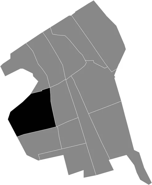 공백에는 네덜란드 델프트의 Buitenhof District — 스톡 벡터