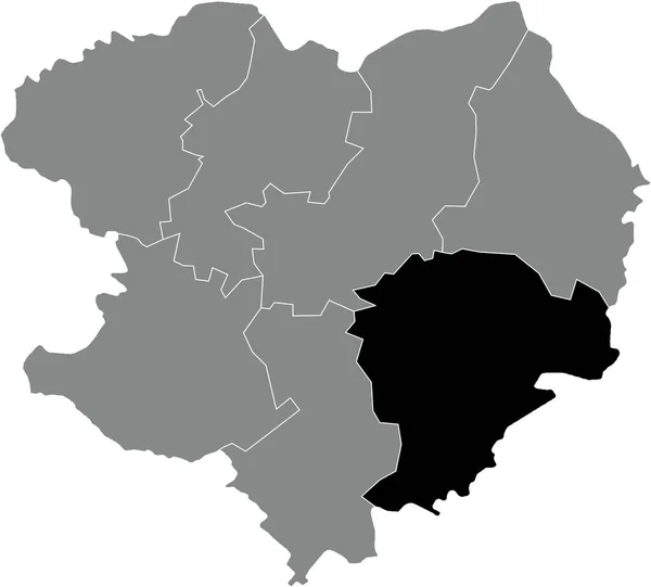 우크라이나 하르키우 우크라이나 구역의 라이온 Izium Raion — 스톡 벡터