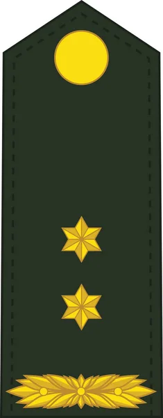 Bog Pad Nato Officer Mark För Luitenant Kolonel Lieutenant Colonel — Stock vektor