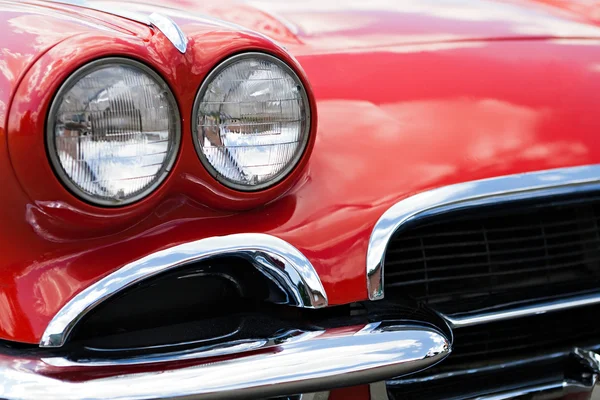 Vintage Sports Car Headlights — Stock Photo, Image