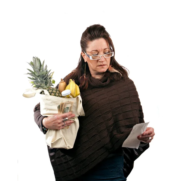 Overcharged at the Grocery Store — Stock Photo, Image