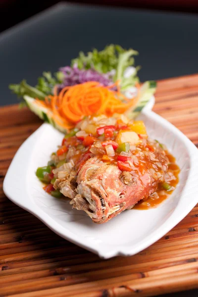Thaise tamarinde red snapper — Stockfoto