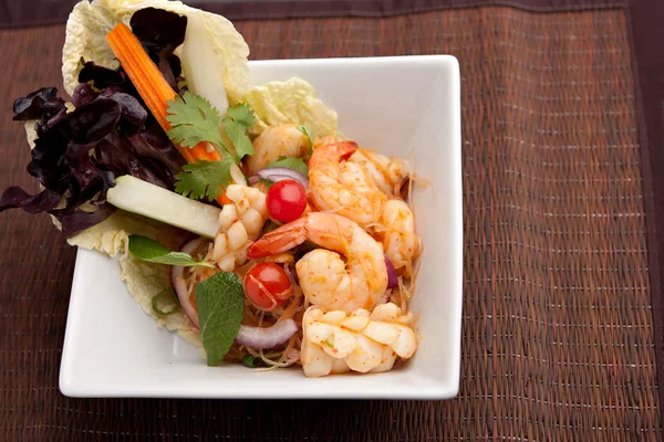 Thailand Style Seafood Salad — Stock Photo, Image
