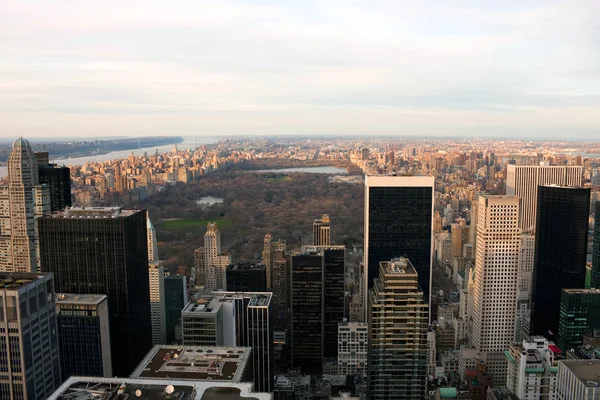 Vista para o New York Central Park — Fotografia de Stock