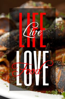 Life Life Love Food clipart