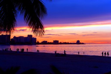 San juan puerto rico günbatımı
