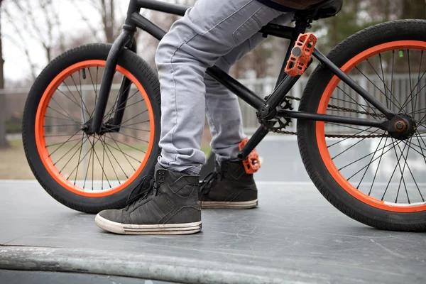 BMX Bike Rider — Stock Photo, Image