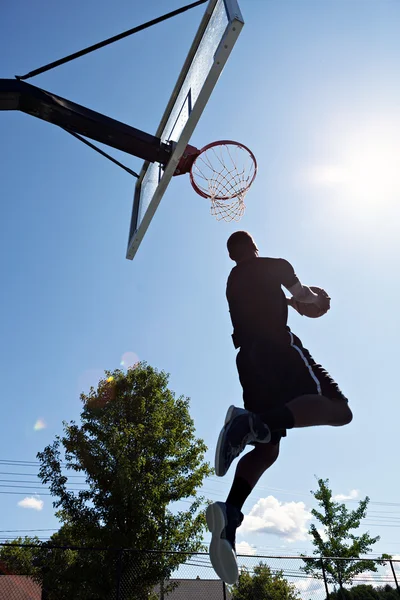 Reverse Dunk — Stock Photo, Image